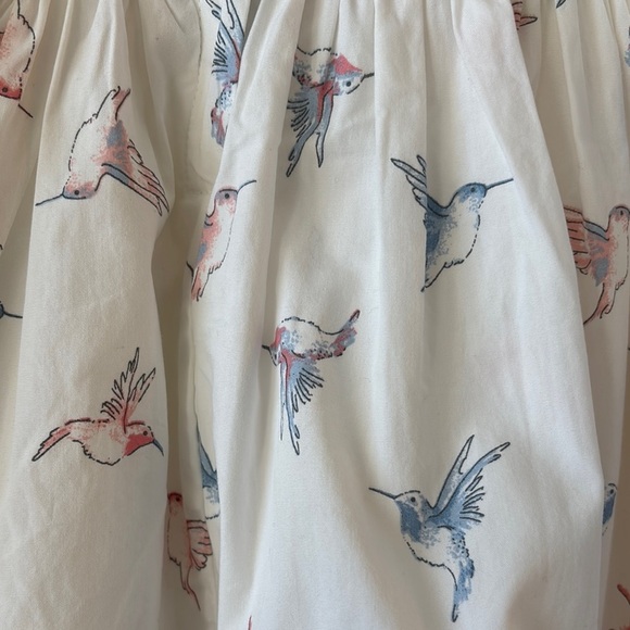 Joe Fresh White and Pink Pleated Tiered Sundress - Picture 3 of 3